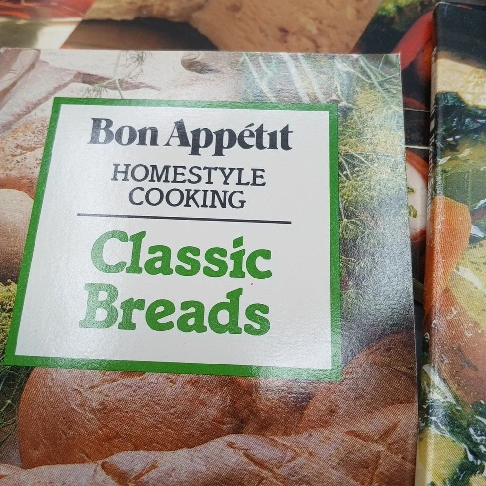 Bon‎ Appetit The Kitchen Collection Lot Cookbooks x8 Homestyle & Vol 2 VTG NOS